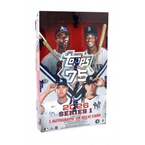 2026 Topps Baseball Series 1 Hobby Box