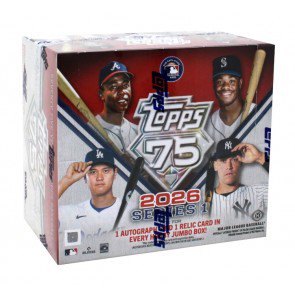 2026 Topps Baseball Series 1 HTA Jumbo Box