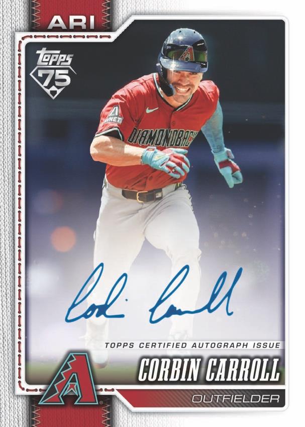 Corbin Carroll Flagship Real One Autograph