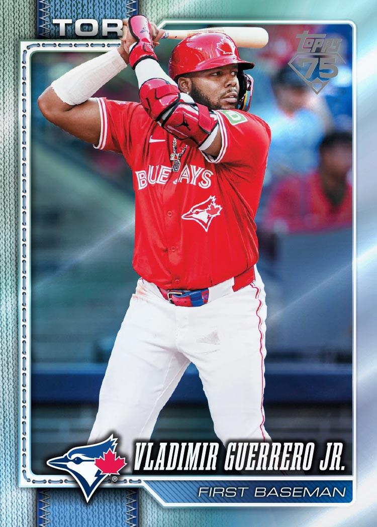 Vladimir Guerrero Jr. Rainbow Foil Parallel